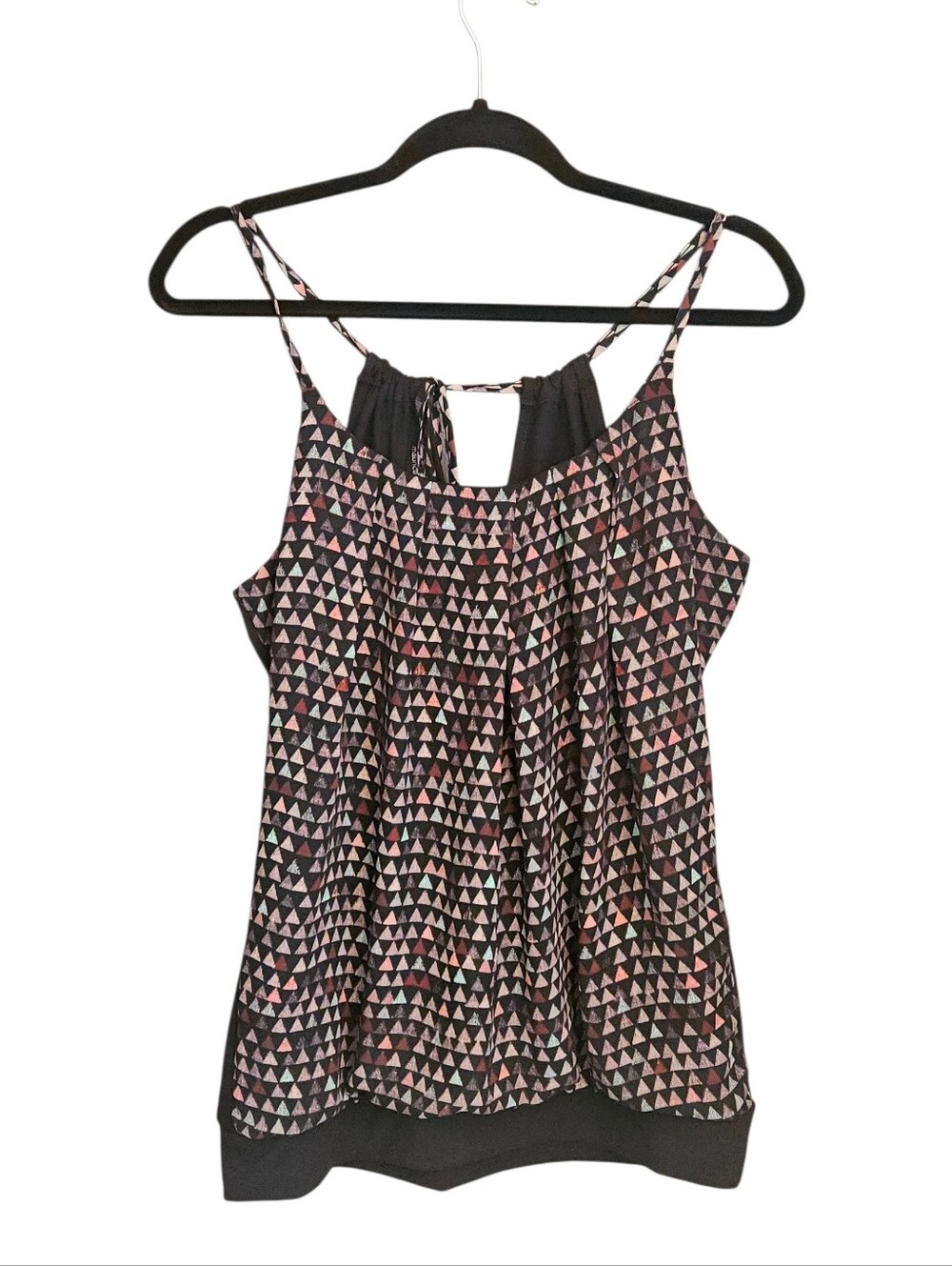 Maurices Geometric Triangle Cami Tank Top Size M